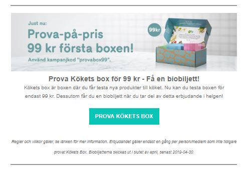 kökets box